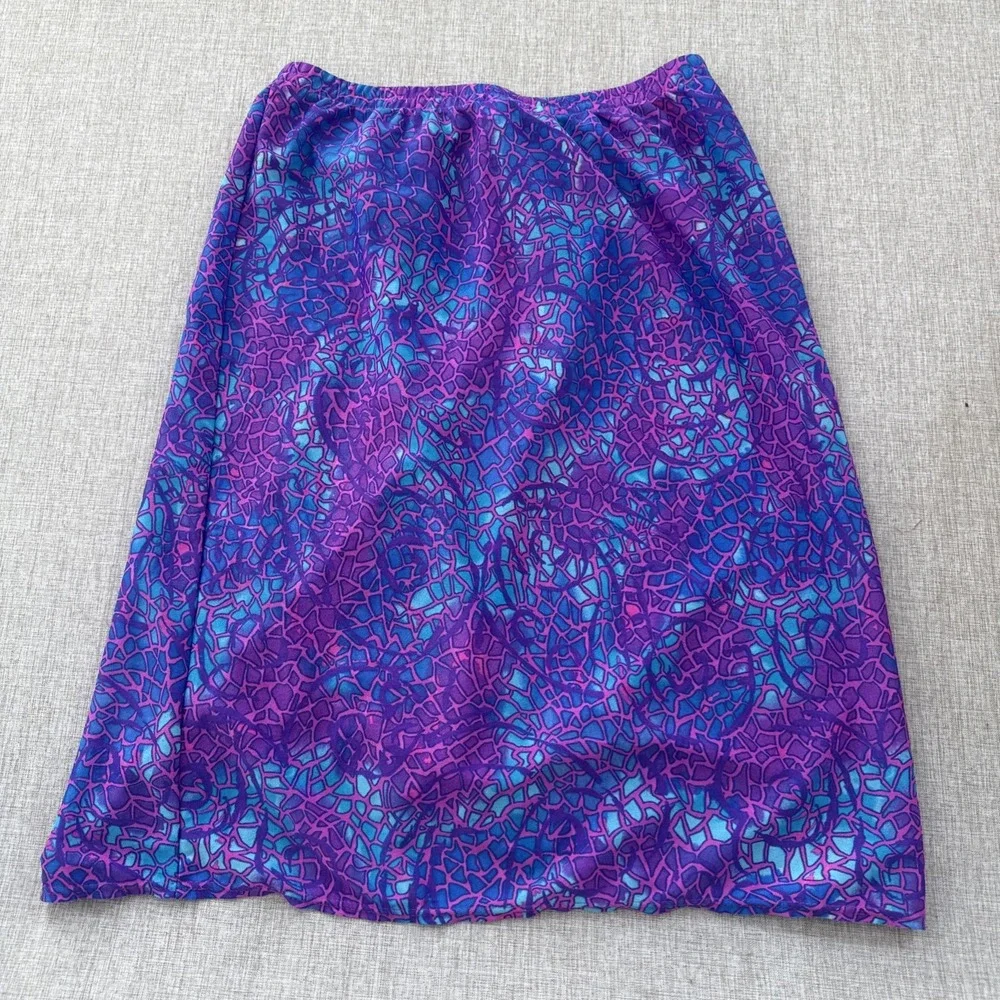 Vintage Jantzen Swimsuit‎ Coverup Skirt Women's Medium Colorful 80s 90s USA Made
